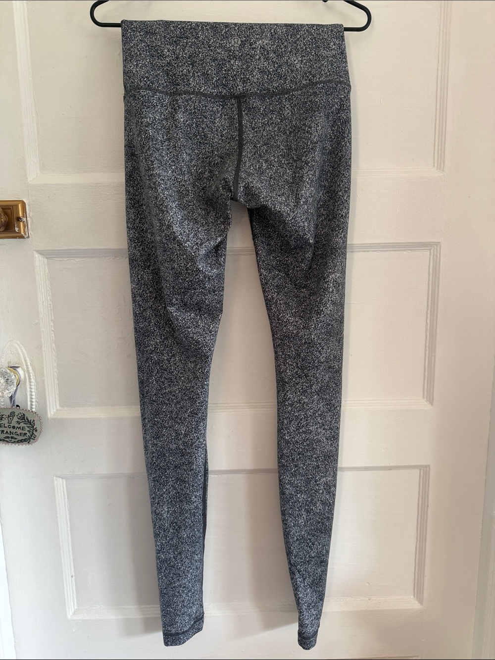 lululemon athletica Gray Speckled High-Rise Leggings